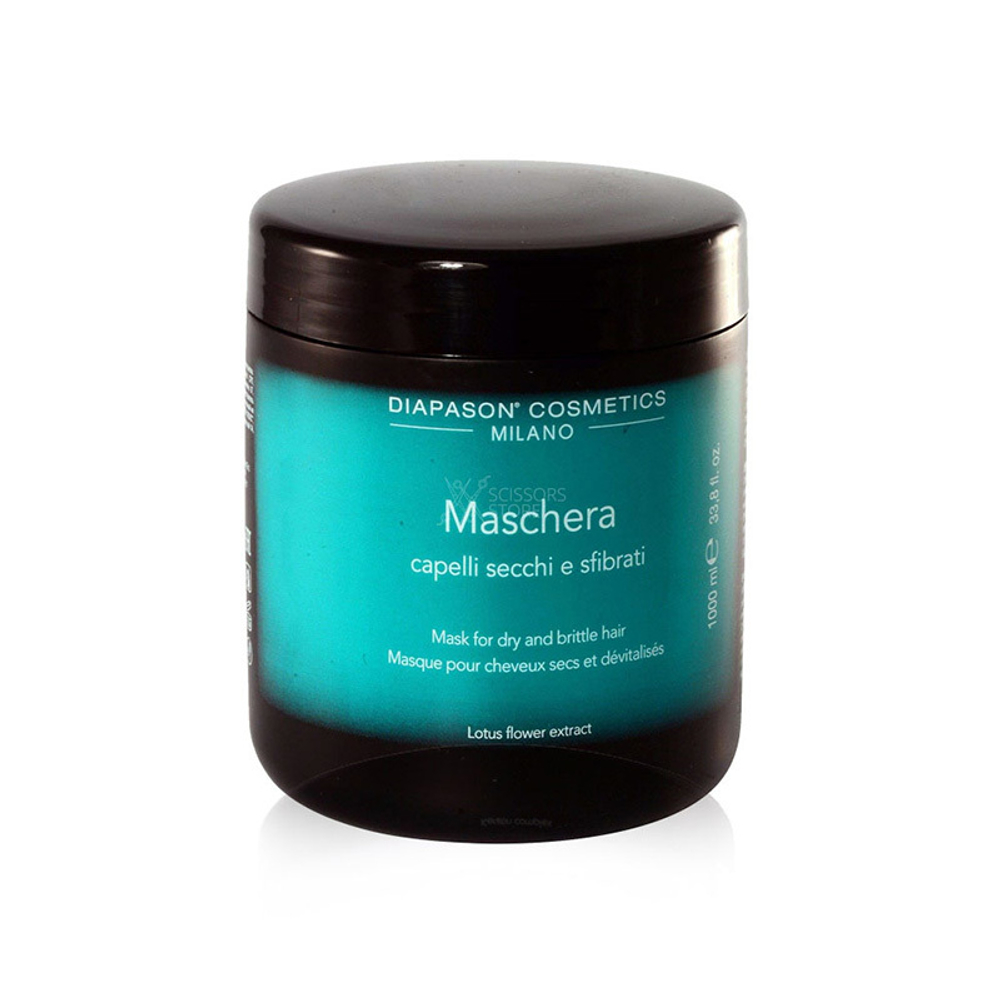 Восстанавливающая маска для сухих, истощенных волос DCM Mask for Dry and Brittle Hair, 1000 мл.
