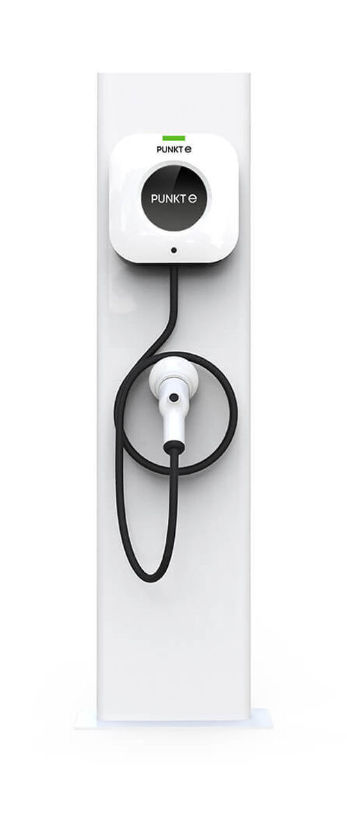 Стойка к зарядным станциям PUNKT E HOME двойная