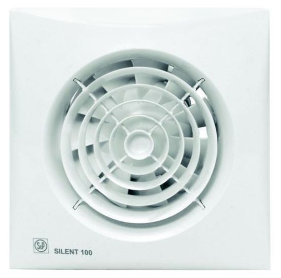 Накладной вентилятор Soler & Palau SILENT-100 CDZ (Таймер, Датчик движения)