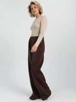 Брюки Теплый шарм (коричневые) Б16485-5М LT Collection