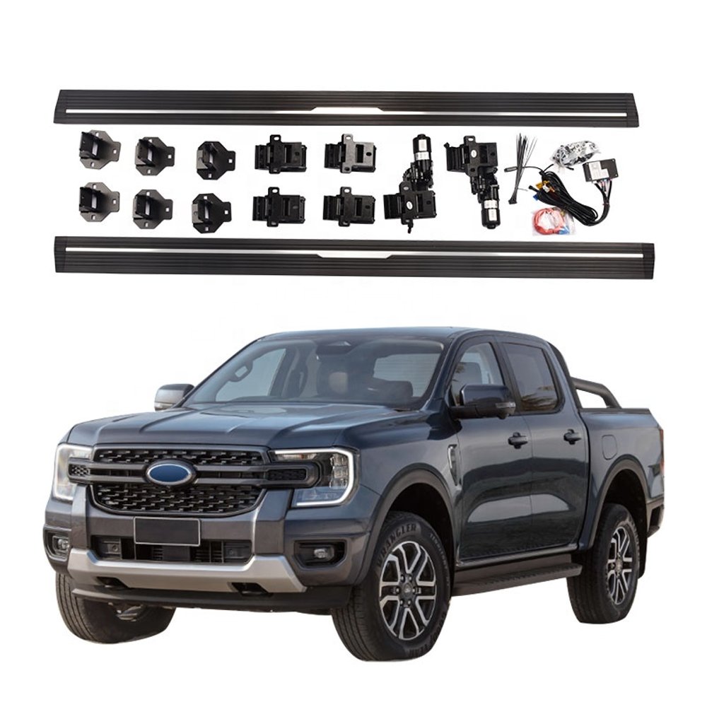 Электрические боковые пороги для Ford Ranger T7 T8 T9 2015+