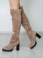 Ботфорты женские зимние POPULAR FASHION E66W-133HL