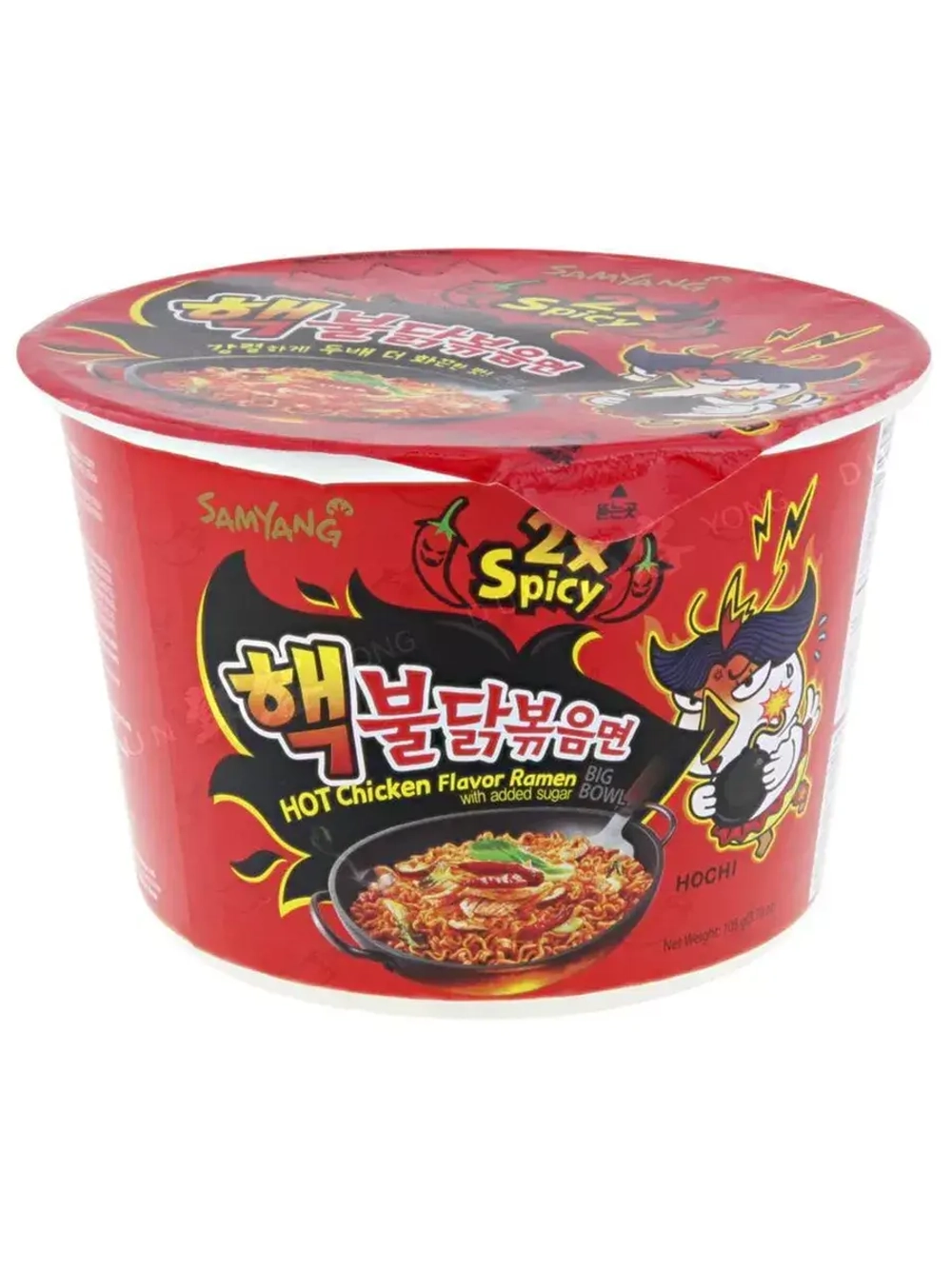 Лапша со вкусом очень острой курицы 2x Spicy 105 г * 2 шт