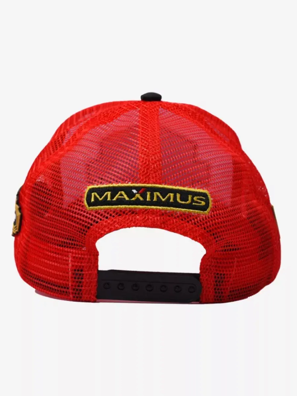 Кепка Maximus Mesh с сеткой,белый/красный (MCM)