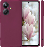 Мягкий Soft Touch чехол из силикона для REALME 10 PRO PLUS с бархатной подкладкой