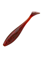 Приманка силиконовая виброхвост Gator Gum, 9 см, 5 шт, RedCoke
