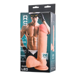 Телесный реалистичный фаллоимитатор 20см ToyFa RealStick Elite Leo 982002-1
