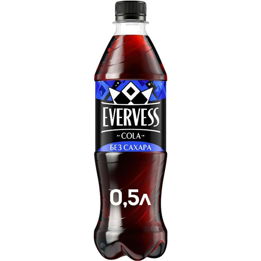 Напиток Evervess пл/б 0,5л Кола Зеро