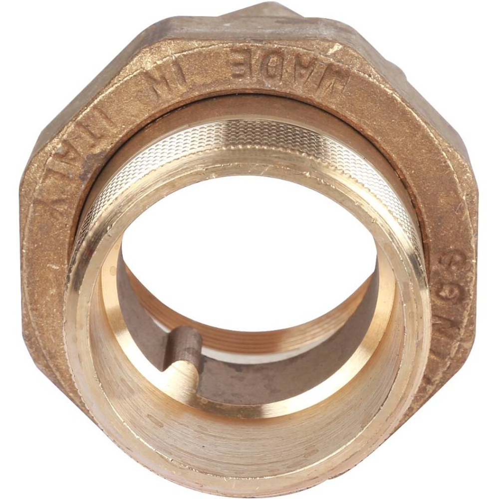 Разъемное соединение американка ВН, уплотнение под гайкой o-ring кольцо 11/2 STOUT