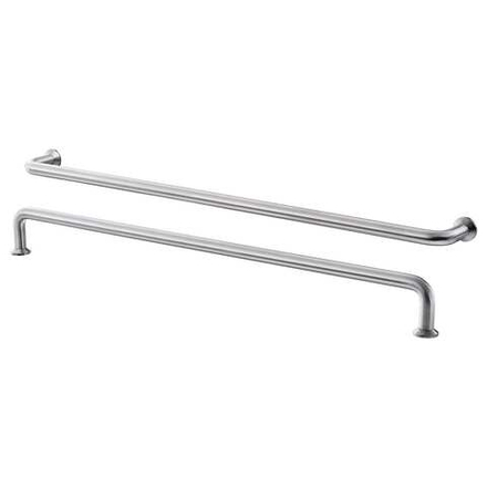 IKEA BAGGANÄS (ИКЕА БАГГАНЭС) — Ручка, нержавеющая сталь, 335 мм