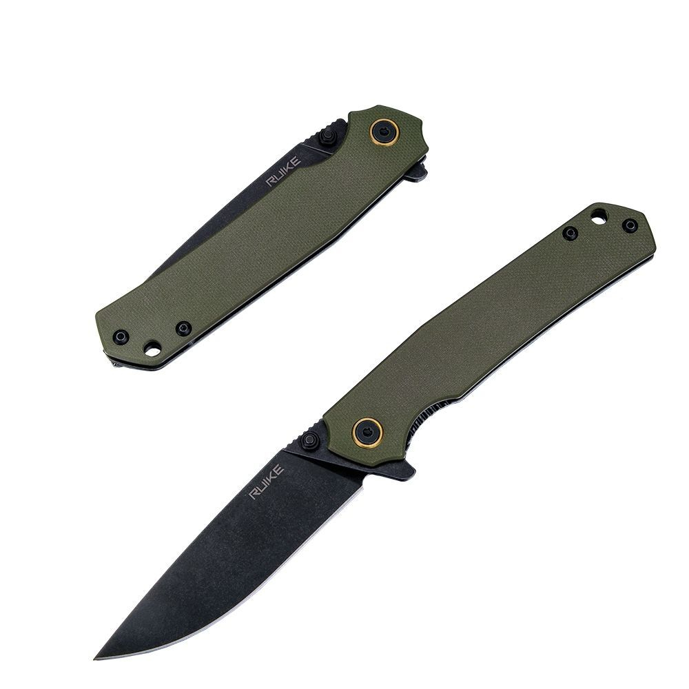 Нож туристический Ruike P801 серебряно-синий, P801-SF