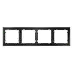 Рамка пластиковая на 4 поста Voltum S70 Титан VLS100406