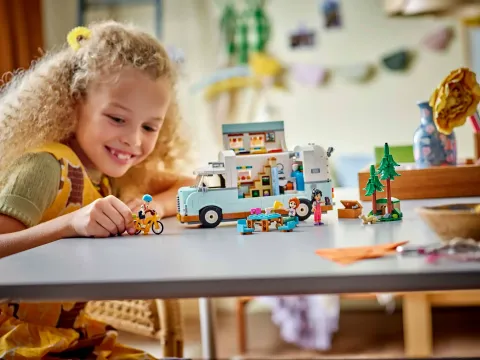 Конструктор LEGO Friends 42663 Приключение в туристическом фургоне дружбы