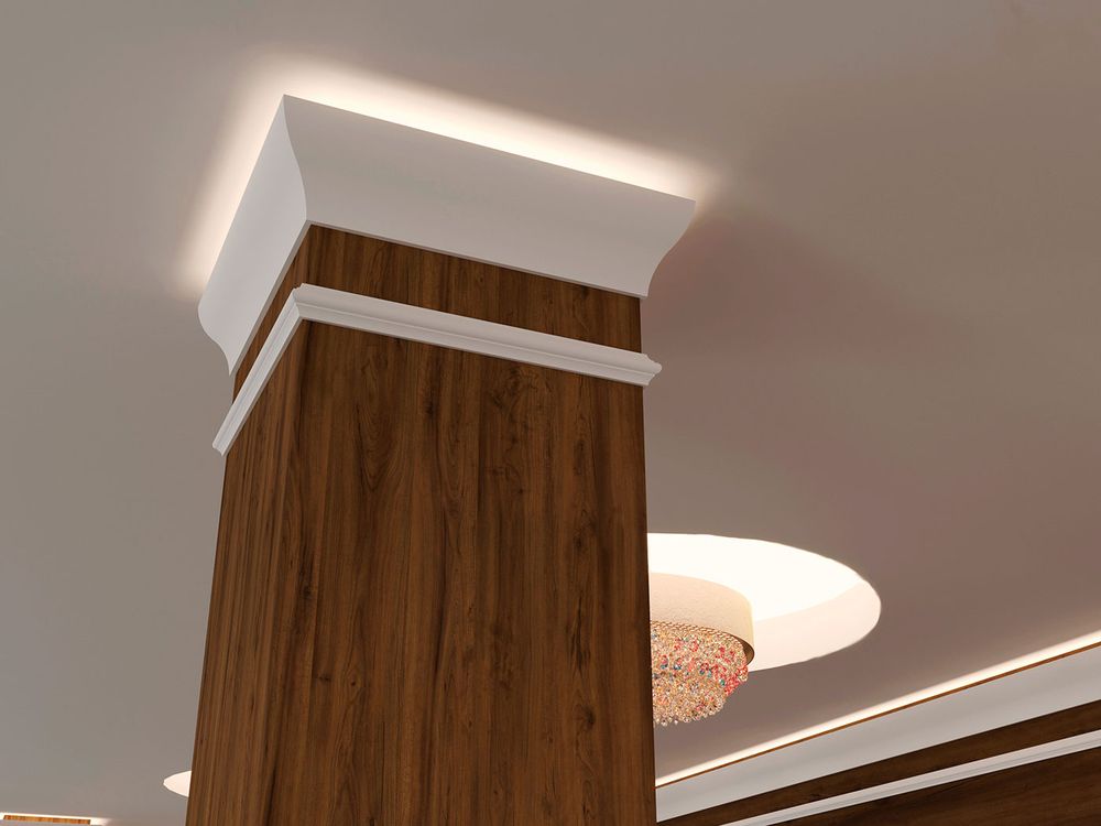 Молдинг Ecopolymer, 40x17 мм