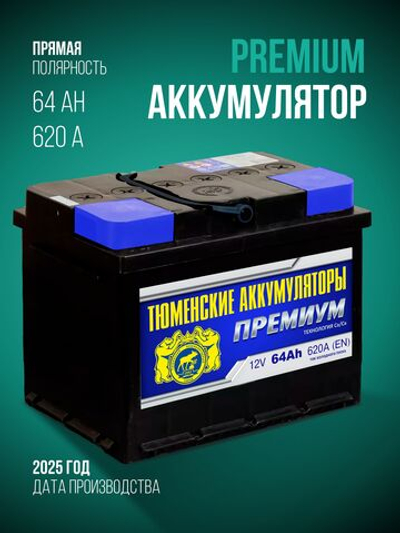 ТЮМЕНЬ Премиум 64Ah L+
