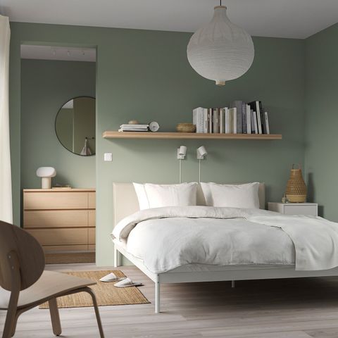 Настенный светильник IKEA NYMANE (НИМОНА), Белый, 11 см