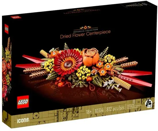 Конструктор LEGO Botanical, Dried Flower Centerpiece