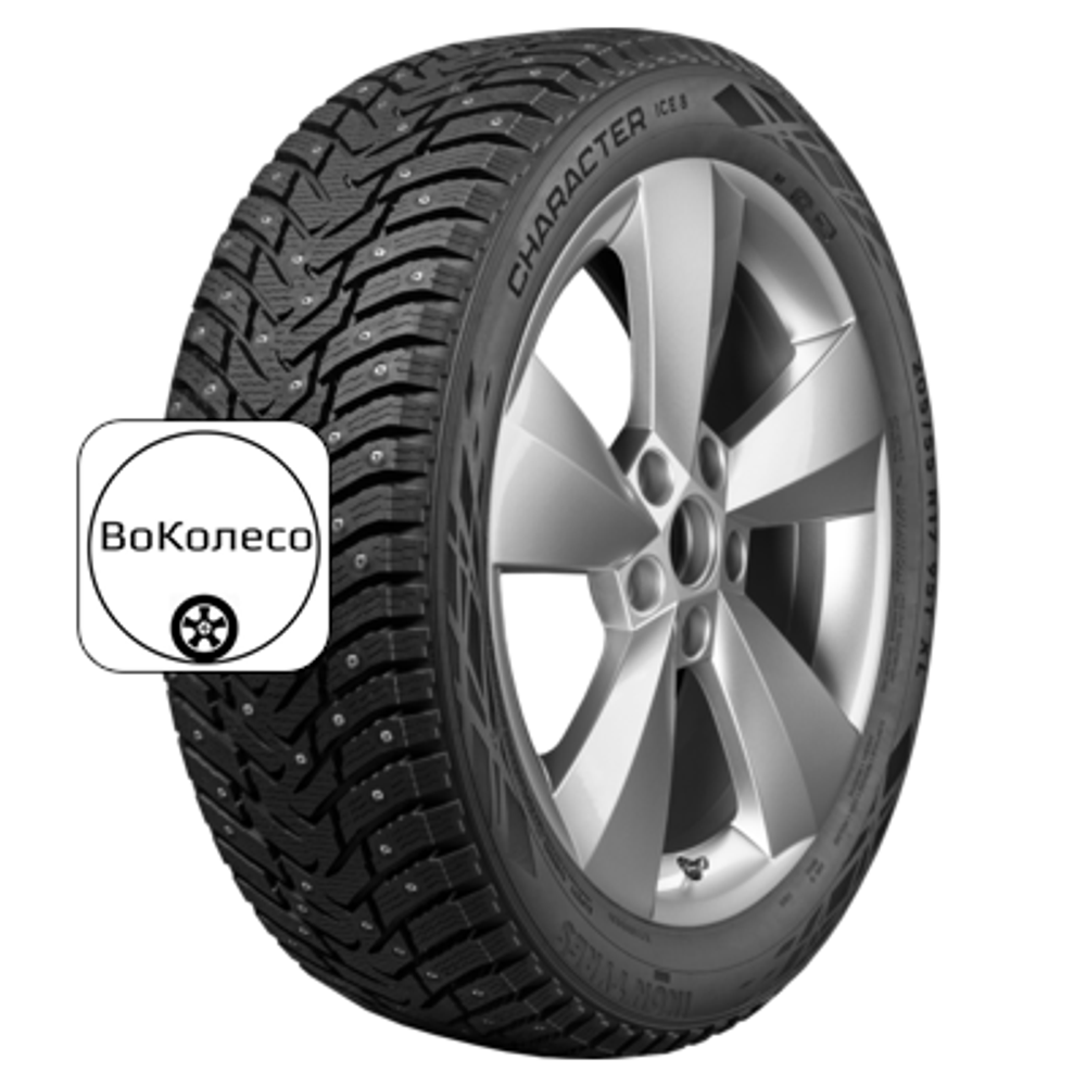 225/55R17 101T XL Character Ice 8 (Nordman 8) TL (шип.) Ikon
