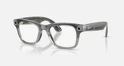 Умные очки Ray-Ban Meta Wayfarer Gen 2 (RW4012) Shiny Transparent Grey/Clear/Sapphire Transitions S53 T155
