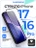 Стекло противоударное iPhone 17/16 Pro 6.3" Gurdini 3D Premium Glass черное