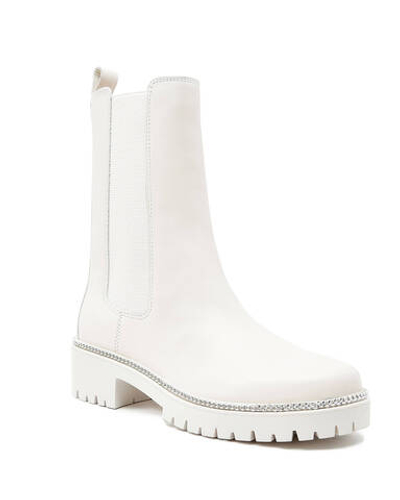 Кожаные челси ibbie Guess - кремовый(FL8IBB LEA10)