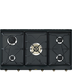 Газовая варочная панель Smeg SRV896AOGH
