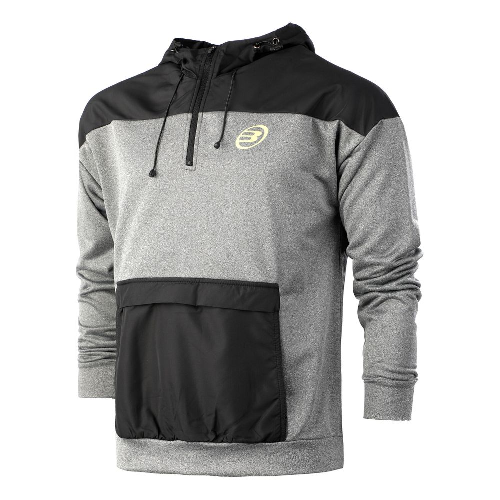 Мужская кофта теннисная Bullpadel Kedayan Hoody Men - Grey, Black