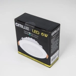 Citilux Кинто CLD5106N LED Встраиваемый светильник Белый