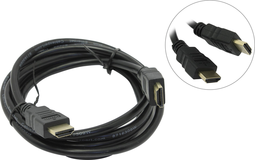 Кабель Cablexpert <CC-HDMI4-6> Кабель HDMI to HDMI (19M -19M) 1.8м ver2.0