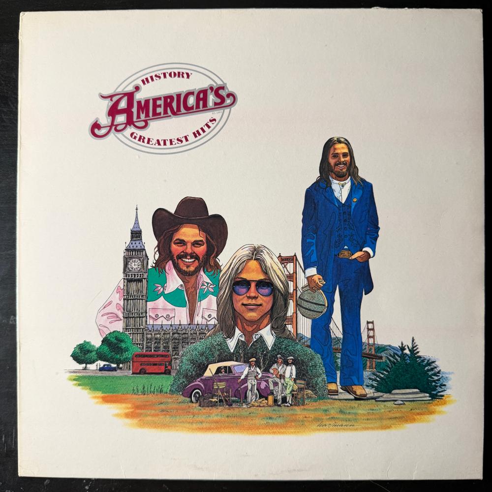 America ‎– History · America's Greatest Hits (Англия 1975г.)