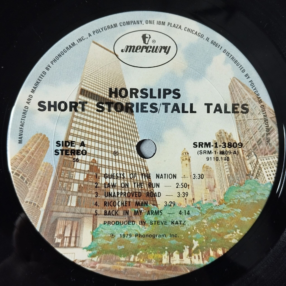 Винтажная виниловая пластинка LP Horslips Short Stories Tall Tales (USA 1979)