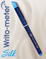 Набор Ручка шариковая Flair Writo-metr Silk синяя, 0,7мм, набор 3 штуки