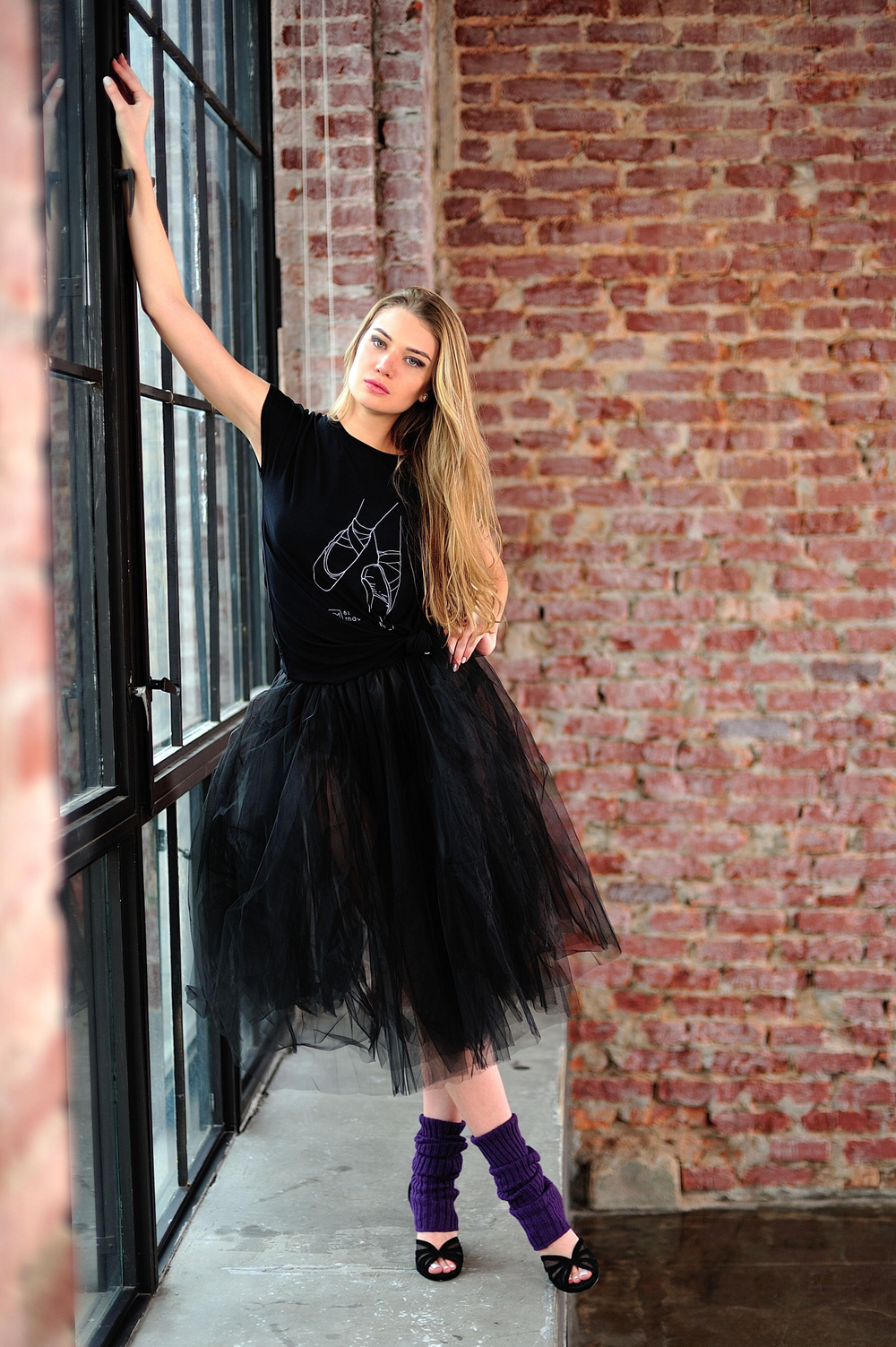 Топ для танцев Dance EveryWear чёрный, SM6001 037