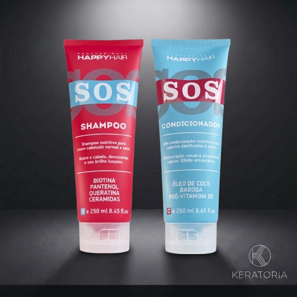 Комплект Happy Hair SOS шампунь + кондиционер 250/250 мл