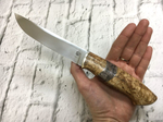 Нож Лиман K340, стабилизированная карельская береза