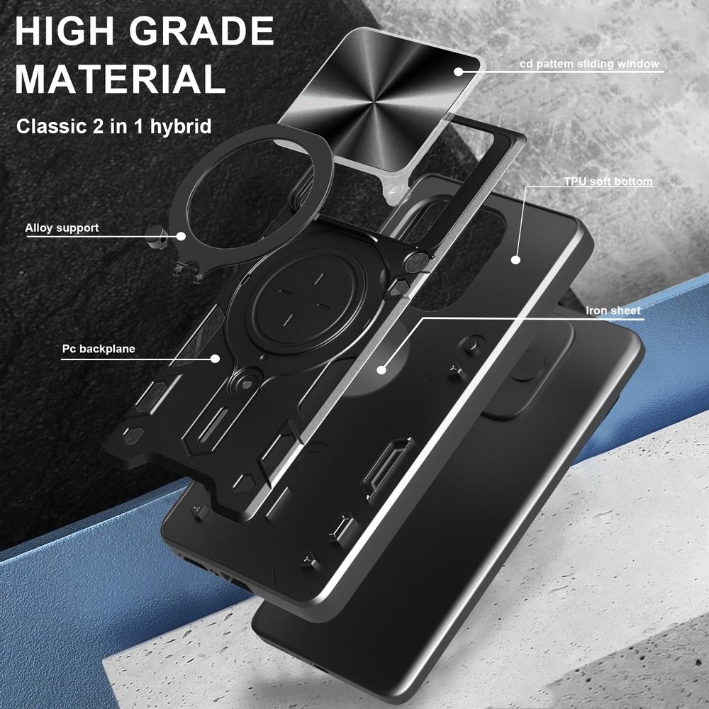 Чехол с кольцом Big Ring Case для OnePlus 13