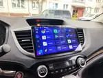 Магнитола для Honda CR-V 4 2012-2016 (большая рамка 10) - Teyes CC3-2K-360 на Android 10, Быстрая, 2K QLED, CarPlay, 4G SIM-слот, 4 камеры в комплекте