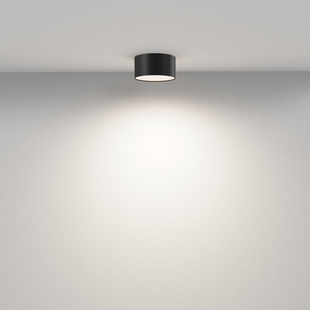 Потолочный светодиодный светильник Maytoni Zon C032CL-12W4K-RD-B