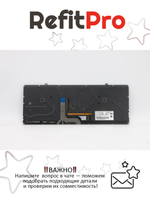 Клавиатура для ноутбука Lenovo 500s-13isk английская, черная (25212861), оригинал