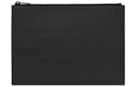 SAINT LAURENT Monogram Smooth Leather Laptop Bag Men"s Black