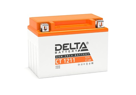 CT 1211 Delta Аккумулятор герметичный свинцово-кислотный стартерный
