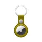 Тканевый брелок с заводным кольцом Apple FineWoven Key Ring для AirTag, Chartreuse (Зеленый)