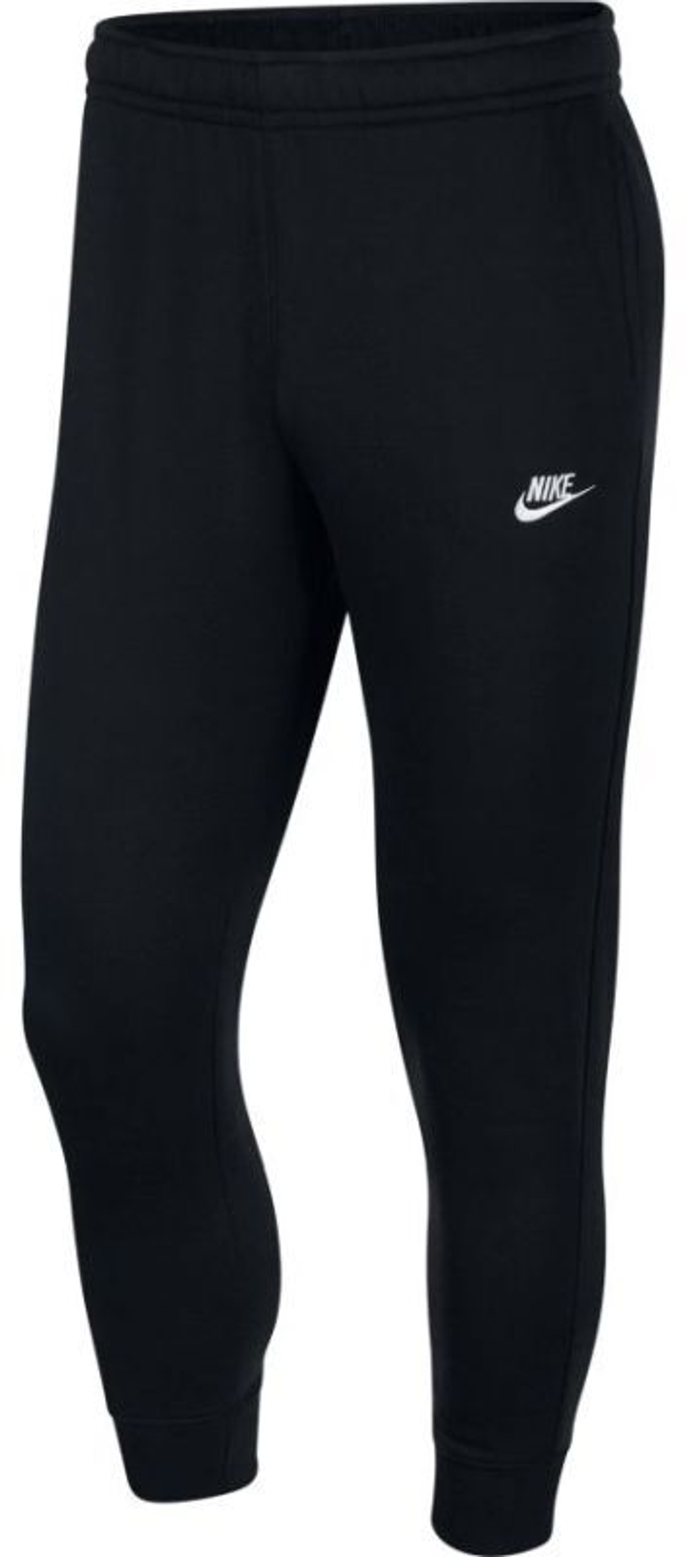 Мужские теннисные штаны Nike Sportswear Club Fleece M - black/black/white