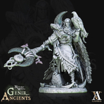 Grand Alliance Order Lumineth Realm-lords High Elves Scinari Enlightener Колдун высших эльфов миниатюра для dnd, днд, pathfinder, фентези, Настольная игра, НРИ, Варгейм, РПГ