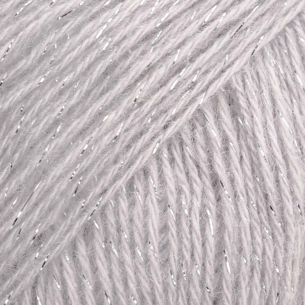 Пряжа Alize (Ализе) Angora Gold Simli / уп.5 мот. по 100 г, 500м, 168 белая зима A