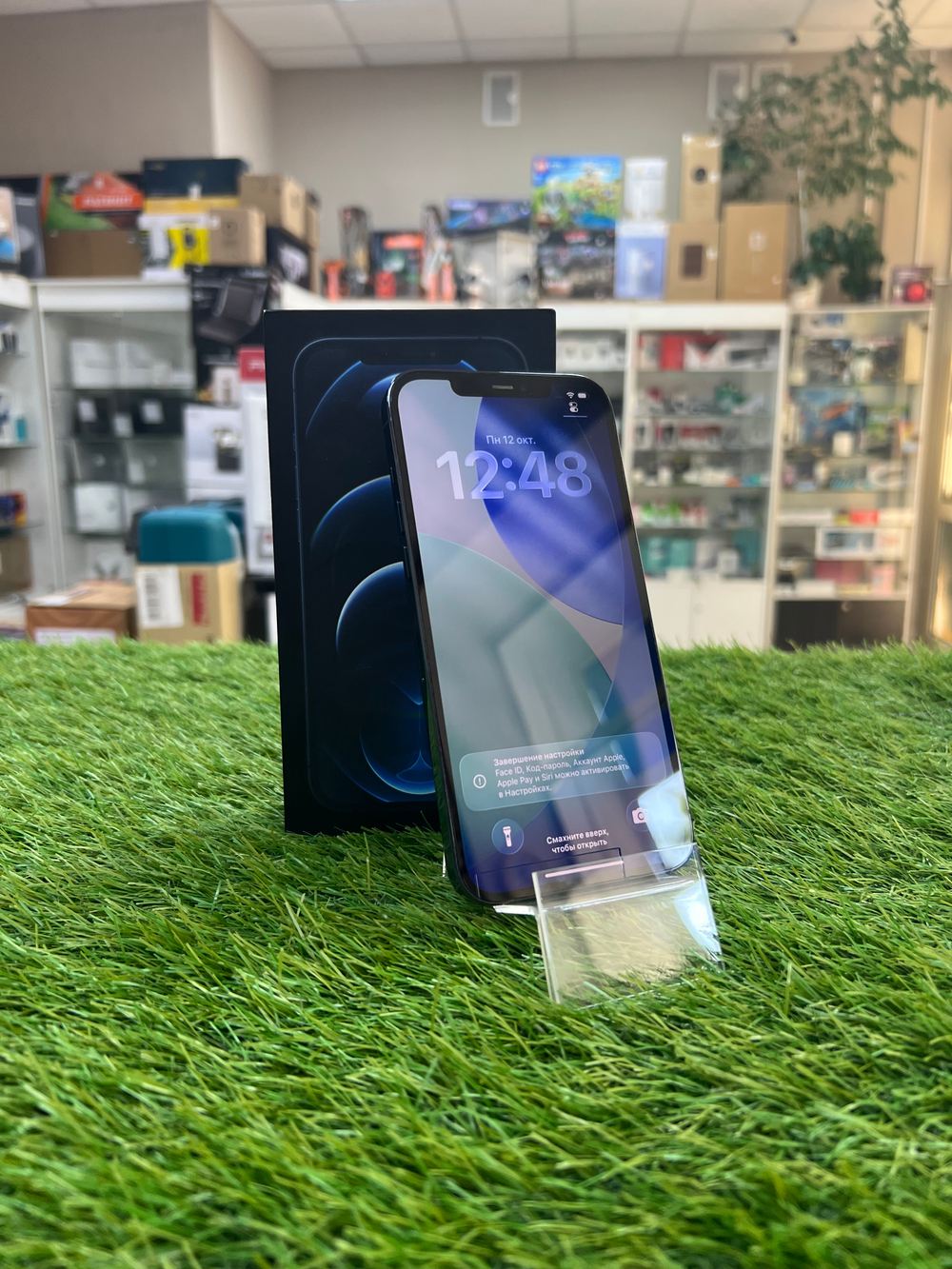Б/У iPhone 12 Pro Max 128Gb Pacific Blue