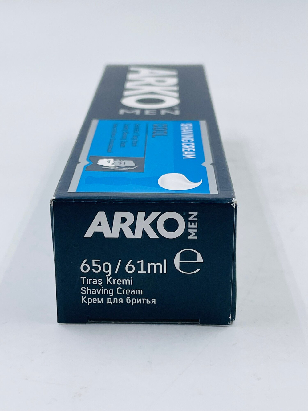 Крем для бритья мужской ARKO MEN, набор 2 шт.: Cool охлаждающий с витамином Е (61 мл) и Comfort с алоэ (61 мл)