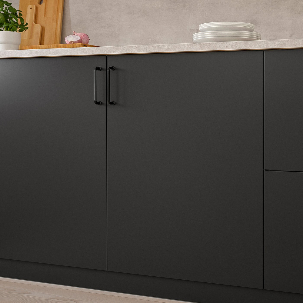 IKEA NICKEBO  (ИКЕА НИКЕБО)  -  Дверь - матовый антрацит 40x40 см