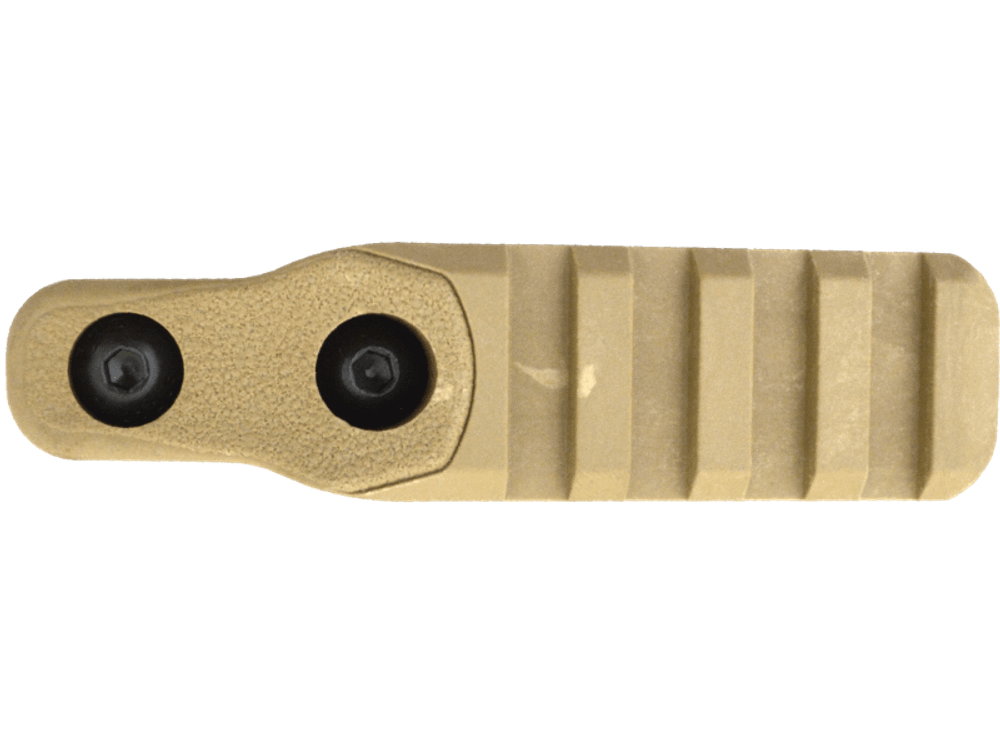 Полимерная планка Picatinny на M-LOK цевья Vanguard, 4 слота, бежевый, Fab Defense