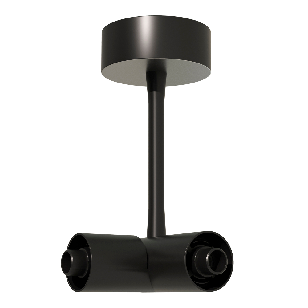 ST1602.439.00 Потолочный токопроводящий угловой соединитель ST-Luce Черный